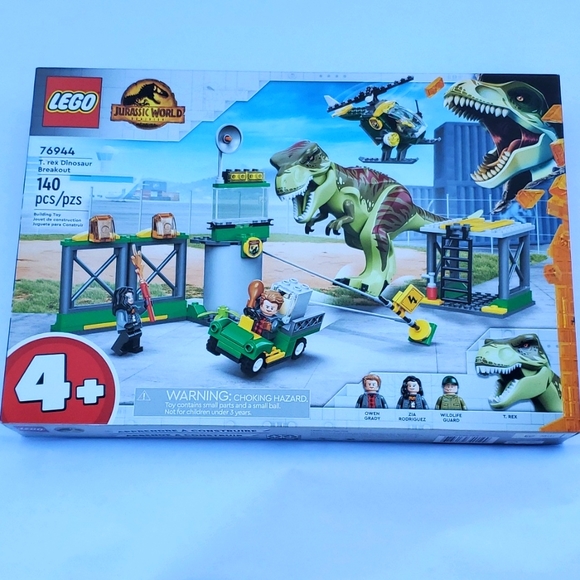Lego Other - Lego Jurassic World T Rex Dinosaur Breakout 76944 - 140 Pcs New in Box RETIRED